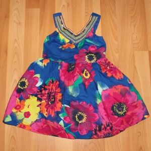 Children’s Place Girl Sz 4 Poppy Floral Sundress
